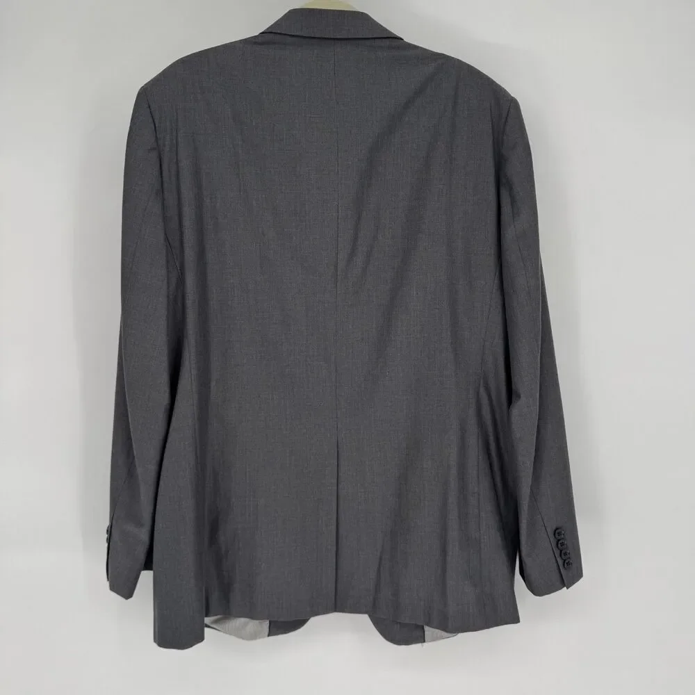 Brooks Brothers 1818 Fitzgerald Gray Wool-Blend Sport Coat – 48L / W42